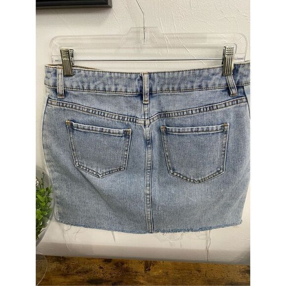 Pacsun Two Tone Jean Skirt Size 28 - Picture 3 of 3